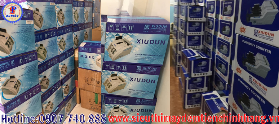 máy đếm tiền xiudun